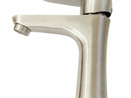 Vòi Lavabo Kagol Inox 304 Chân Tròn 16cm Cao Cấp