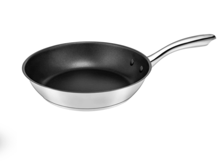 Chảo Đơn Handy Bauer 24cm - Inox 18/10, Chống Dính Xylan Siêu Bền