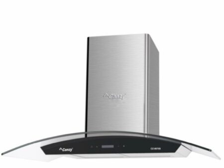 Máy Hút Mùi Canzy CZ-9990S: Kính Cong, Lực Hút 1100m3/h Chính Hãng
