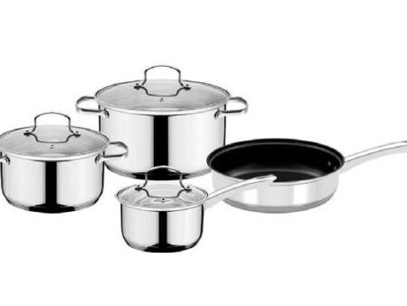 Bộ Nồi Bauer WAVE Inox 18/10 Cao Cấp - Tương Thích Mọi Bếp